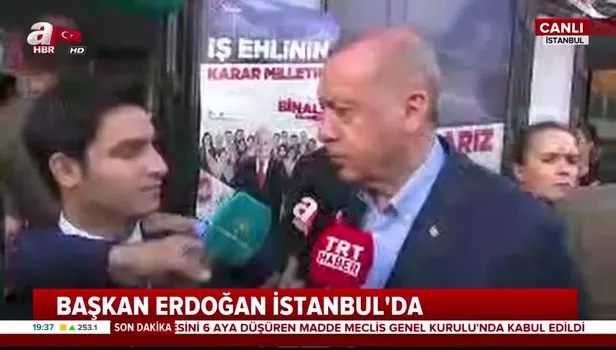 Başkan Erdoğan'dan İstanbul seçimine ilişkin açıklama