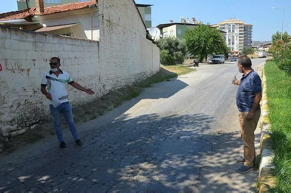 Aydın'ın Nazilli ilçesinde 'Tapulu malım' dediği yolu 2'nci kez ulaşıma kapattı-1