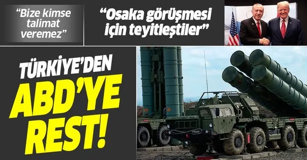 Son dakika haberi: Bakan Çavuşoğlu’ndan ABD’ye S-400 tepkisi: Türkiye’ye kimse talimat veremez