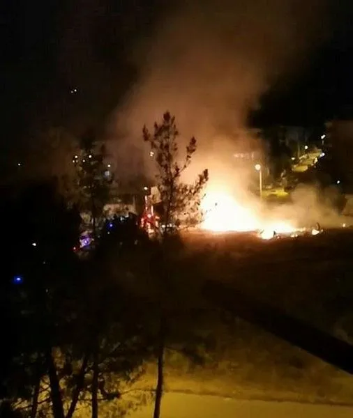 Son dakika: Denizli'de sabotaj! Kışla yakınında yangın çıkarmaya çalışan şüpheli yakalandı-1