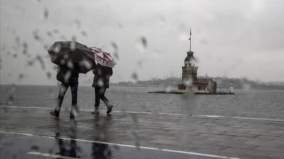 İstanbul’da kuvvetli yağış bekleniyor!