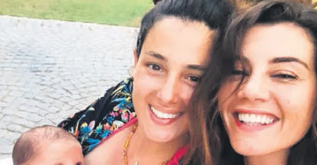 Gökçe Bahadır sıkı dostu Cansu Tosun'la kavuştu