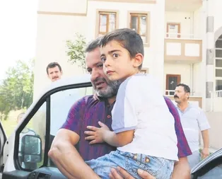 Kayıp çocuk bodrumdan çıktı