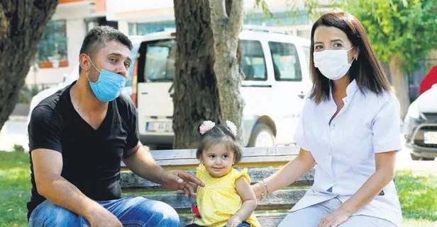 İzmir’de Aydın Demir hayatını kurtaran doktorun ismini kızına verdi