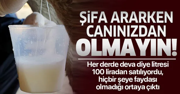 Şifa deposu diye litresi 100 liradan satılıyordu, hiçbir şeye faydası olmadığı ortaya çıktı! Eşek sütünde ölüm riski