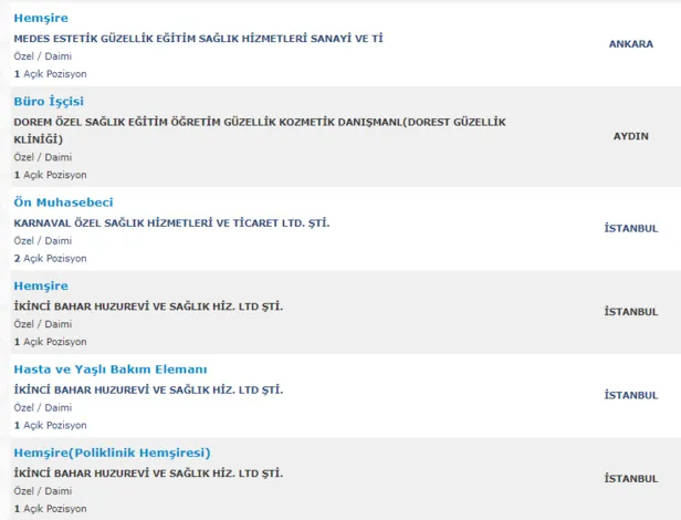 En az ilkokul mezunu hastanelere personel ve işçi alımı İŞKUR üzerinden yapılıyor-9