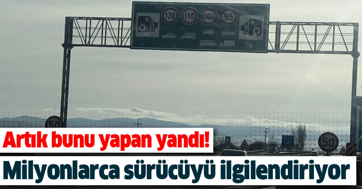 Karayollarinda Yeni Donem Anlik Degil Surekli Radar Takvim