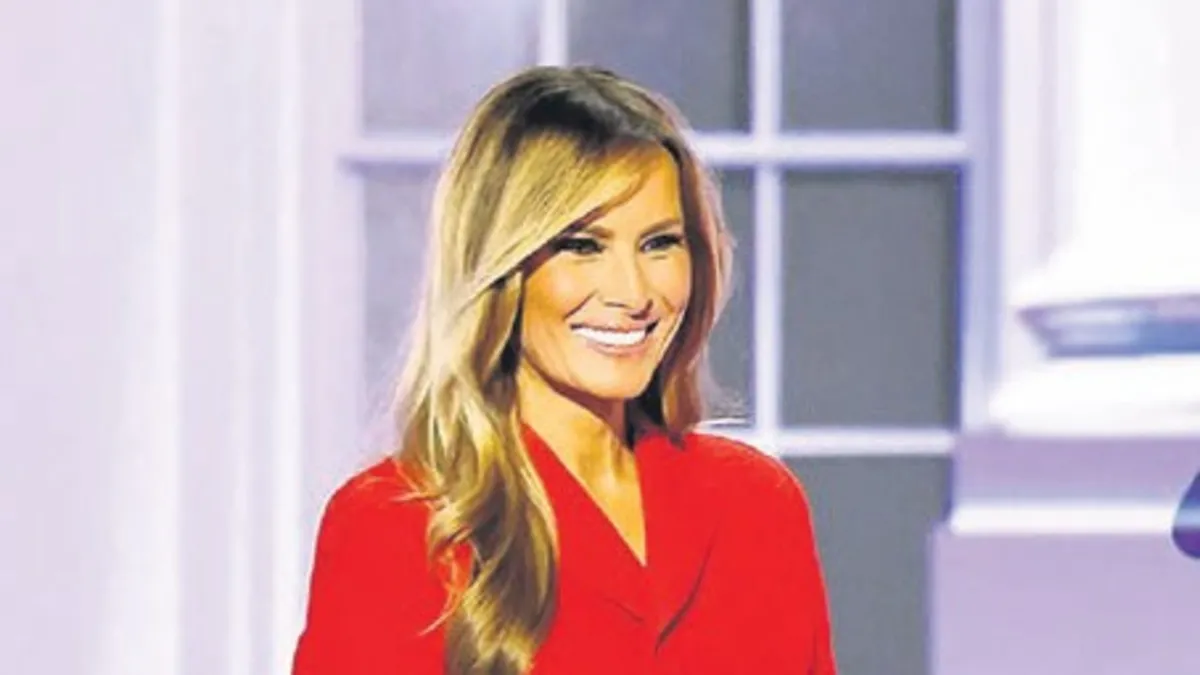 Yüzünü gören yok! Melania Trump nerede?