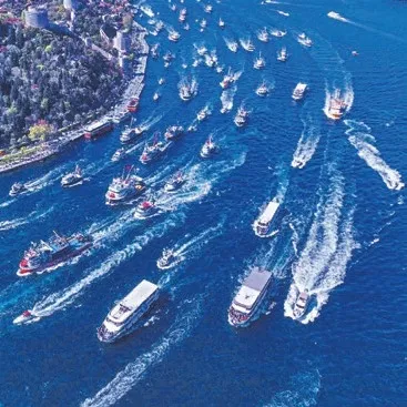 Boğaz’da şov yapacak