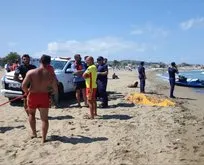 Denizde kaybolan yabancı uyruklu gencin cesedi 2 gün sonra bulundu