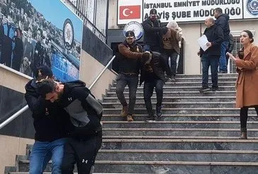 Hatay’da yağmaladılar İstanbul’da enselendiler