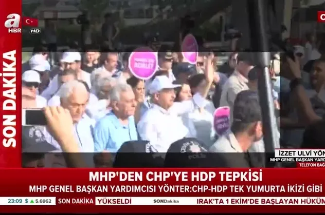 MHP'den CHP ve HDP'nin kirli ittifakına sert tepki: Türkiye'ye pusu kuranlarla hesaplaşacağız