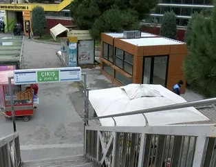 İBB’den Merter metro istasyonuna kaçak büfe!