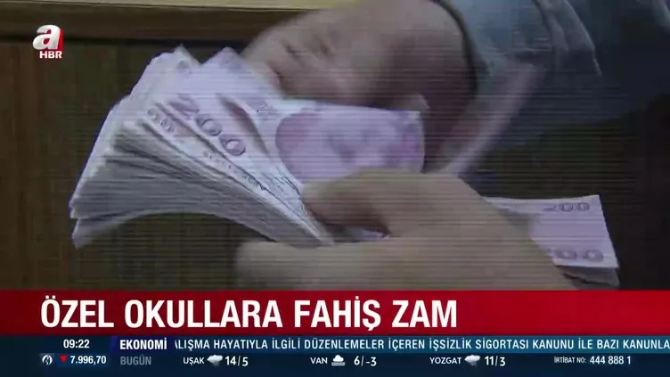Özel okullara fahiş zam!
