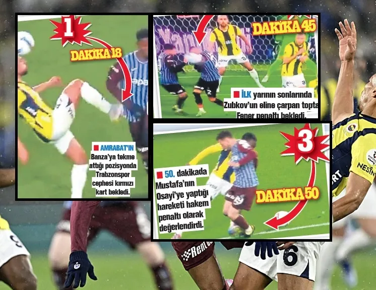 Trabzonspor’dan kırmızı isyanı