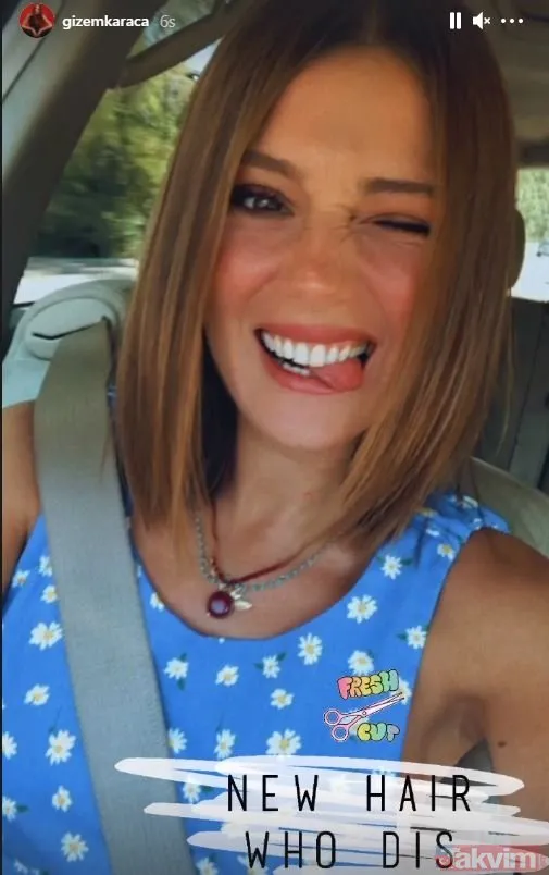 Gizem Karaca imaj değiştirdi son hali sosyal medyayı ikiye böldü! Gören