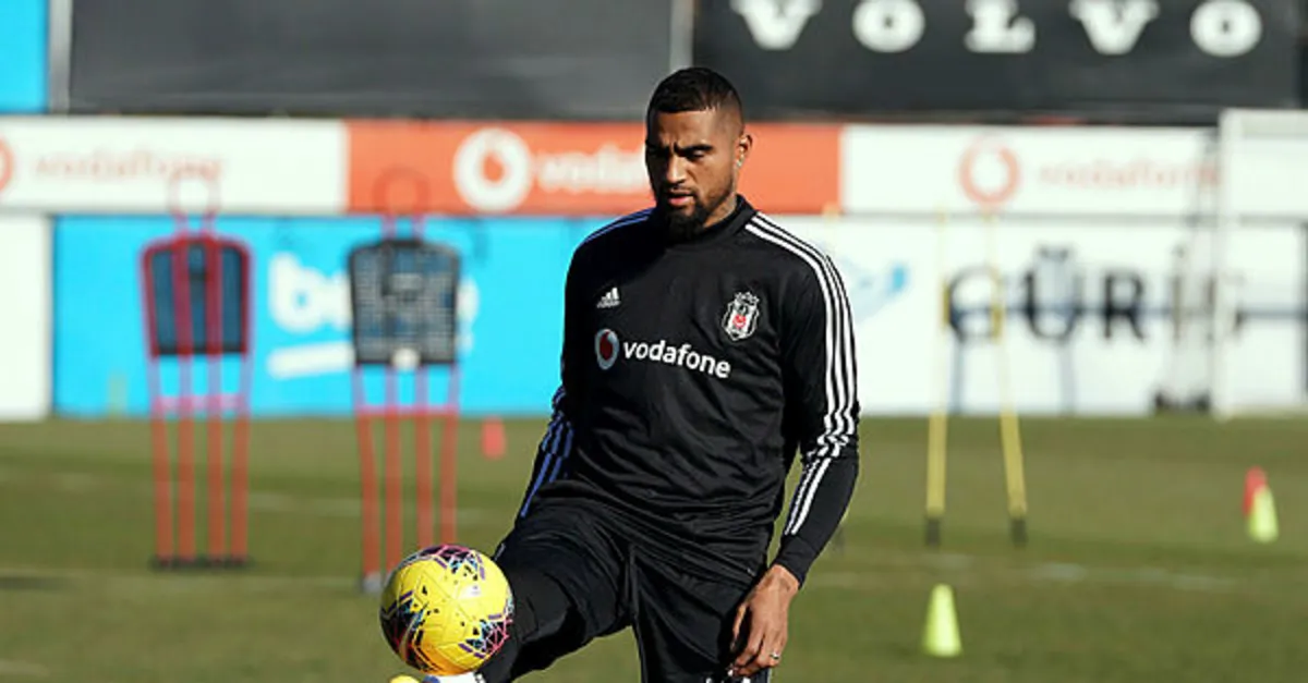 Beşiktaş'ta Kevin Prince Boateng sahaya indi