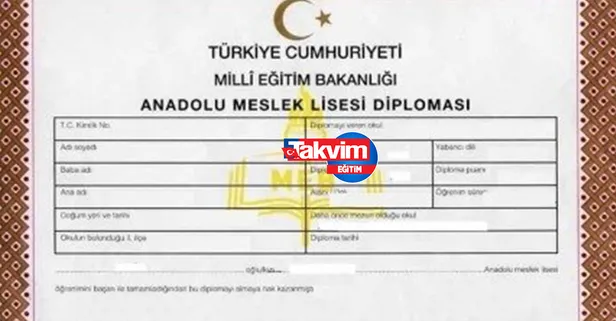 12.sınıf diploma ne zaman alınır 2022? Lise diploması ne zaman verilir 2022? MEB e Okul / e- Devlet 12. sınıf mezuniyet belgesi sorgulama!