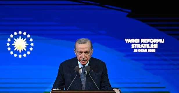 Başkan Erdoğan'dan Yargı Reformu Stratejisi Tanıtım Toplantısı'nda önemli açıklamalar