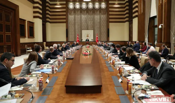 Son dakika... Cumhurbaşkanı Erdoğan ABD'li şirketlerle bir araya geldi - 8