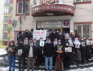 PKK, HDP önünde nöbet tutan ailelere iftiraya devam ediyor