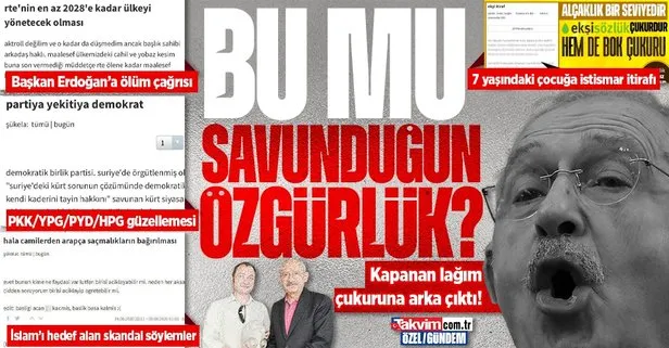 Kemal Kılıçdaroğlu, Ekşi Sözlük isimli lağım çukuruna sahip çıktı!