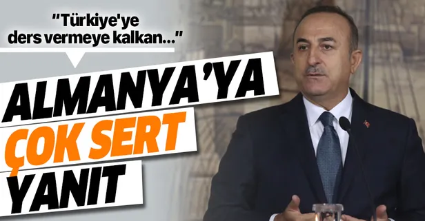 Son dakika: Dışişleri Bakanı Çavuşoğlu'ndan Alman mevkidaşı Maas'ın eleştirilerine yanıt
