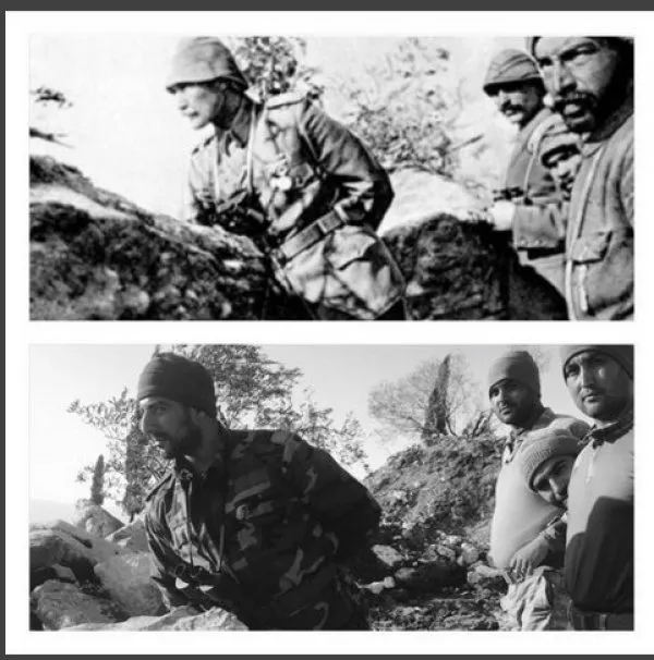 Zeytin Dalı Harekatı'ndaki Mehmetçiklerin Atatürk pozu-5