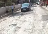 İzmir'de vatandaşın yol çilesi bitmek bilmiyor! Vatandaş ihbar etti A Haber görüntüledi