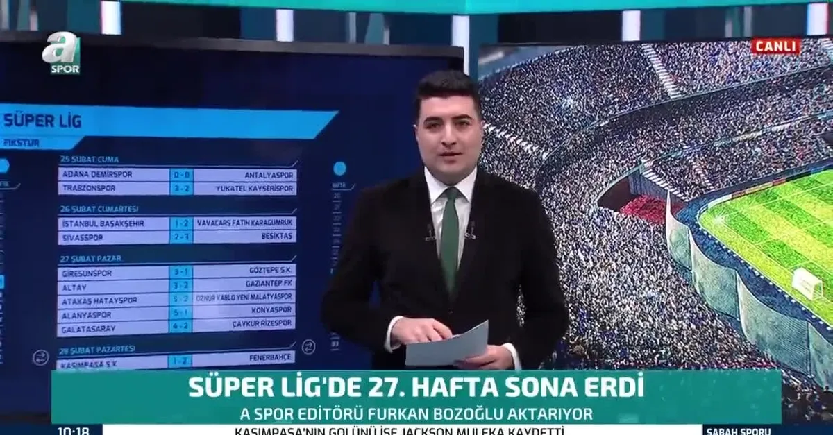 Süper Lig'de tarihe geçen haftanın ardından öne çıkanları! Furkan Bozoğlu aktardı| Trabzonspor, Galatasaray ve Gomis...| A Spor