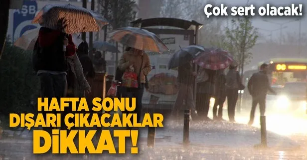 Dışarı çıkacaklar dikkat! İstanbul hava durumu için rapor geldi!