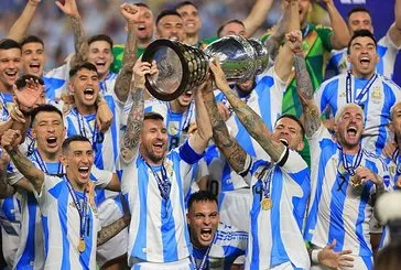 Copa America’da şampiyon Arjantin!