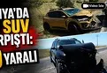 Konya'da iki SUV çarpıştı: 9 yaralı