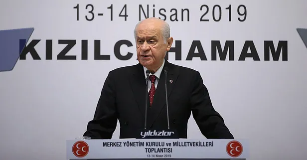 Bahçeli'den Kızılcahamam kampında önemli açıklamalar