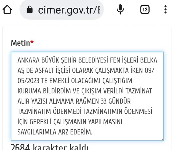 1686826638323.jpg Mansur Yavaş EYT’li işçilerin tazminatlarını hala ödemedi: CİMER'e şikayet başladı-7
