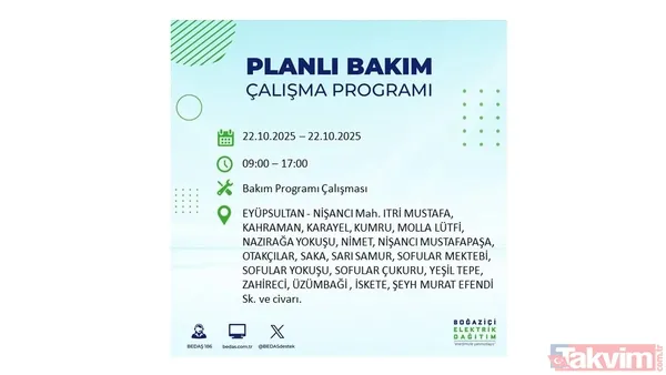 İstanbul elektrik kesintisi: 23 ilçe için saat verildi! BEDAŞ duyurdu - 29