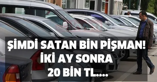 Sıfır Araç Fiyatları Ne Zaman Düşer  : İkinci El Araç Fiyatları Sıfır Fiyatlarını Geçmişti.