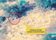 İHA’lar PKKlı teröristleri görüntüledi: İnsanlık düşmanları ormanları da yakıyor