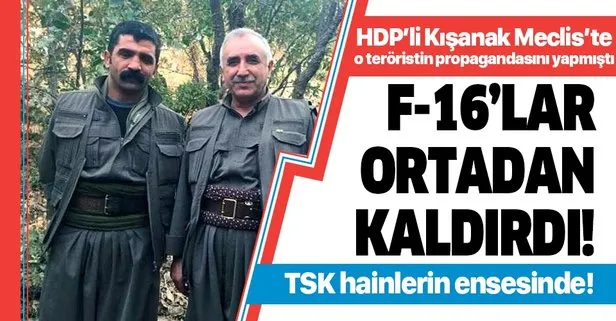 HDP’li Gültan Kışanak’ın Meclis’te mektubunu okuduğu terörist Mazlum Tekdağ öldürüldü!
