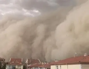 Ankara’da kum fırtınası! Kum fırtınası nedir?