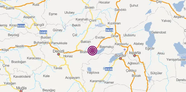 Denizli Çardak'ta korkutan deprem! İşte 9 Ağustos Kandilli ve AFAD son depremler listesi-1
