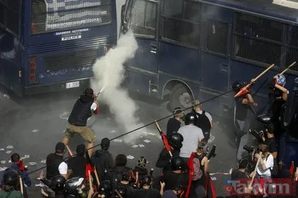 Yunan mahkemesinin Altın Şafak Partisi kararı sonrası sokaklar karıştı