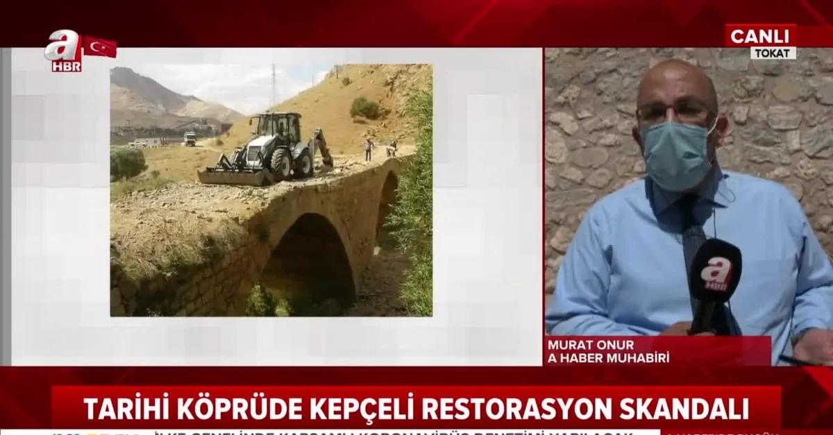 800 yıllık Kız Köprüsü'nün restorasyonunda tepki çeken görüntüler sonrası harekete geçildi!