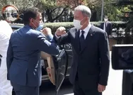 Son dakika: Milli Savunma Bakanı Hulusi Akar, Libya Savunma Bakanı ile görüştü