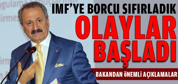 IMF’ye borcu sıfırladık olaylar başladı