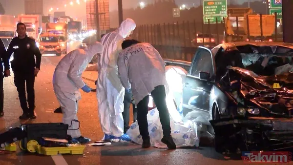 TEM'de bir ailenin yok olduğu kazada kahreden detaylar! Geriye sadece nikah karesi kaldı... | Vahim iddia: "Otobüs otoyolda indirdi" - 12