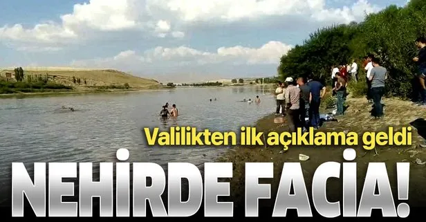 Son dakika: Murat Nehri’ne giren 4 çocuk boğuldu