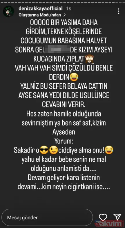 Deniz Akkaya Seren Serengil'i duvardan duvara vurdu: "Halvette altına kaçırıyor bu baba-oğulla ilişkiye girdi" Nur topu gibi yeni bir kaosumuz oldu - 18