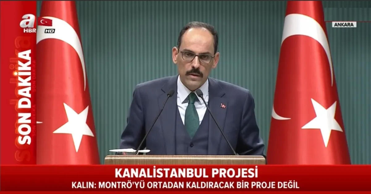 Cumhurbaşkanlığından flaş Kanal İstanbul ve Montrö açıklaması