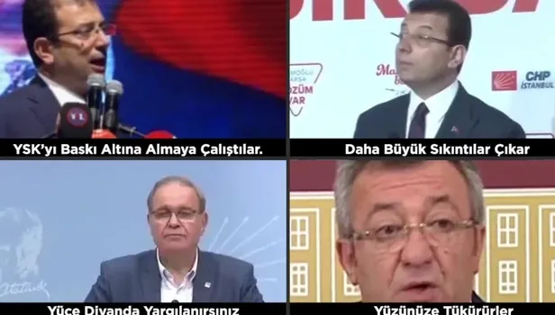İşte CHP'nin tehdit dili!
